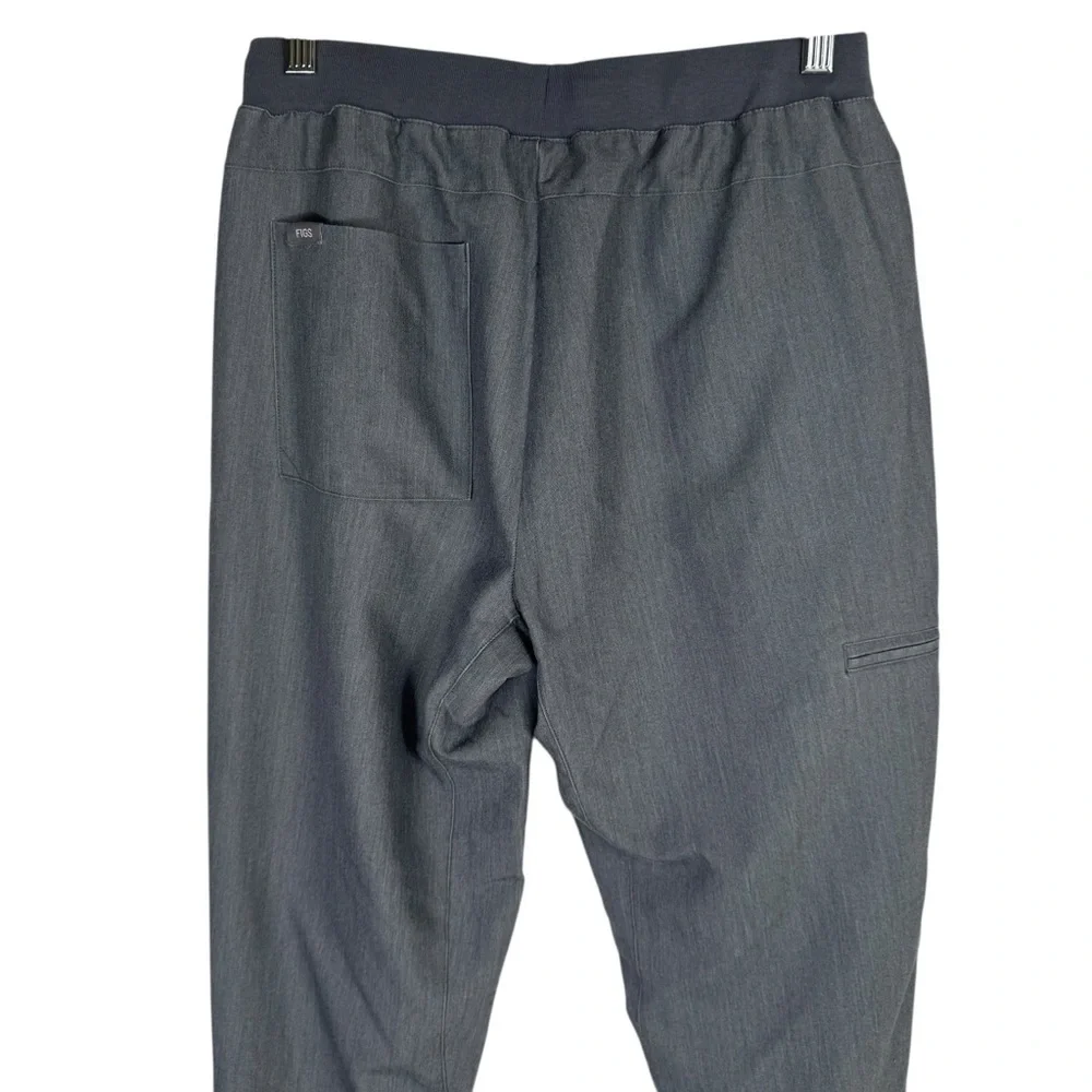 Figs Mens Graphite Straight Leg Scrub Pants, Size S